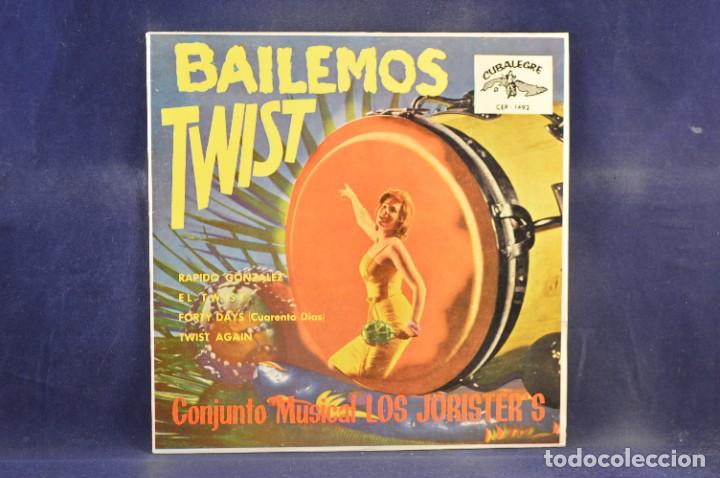 LOS JORISTER'S - BAILEMOS TWIST - EP (Música - Discos de Vinilo - EPs - Grupos Españoles 50 y 60)
