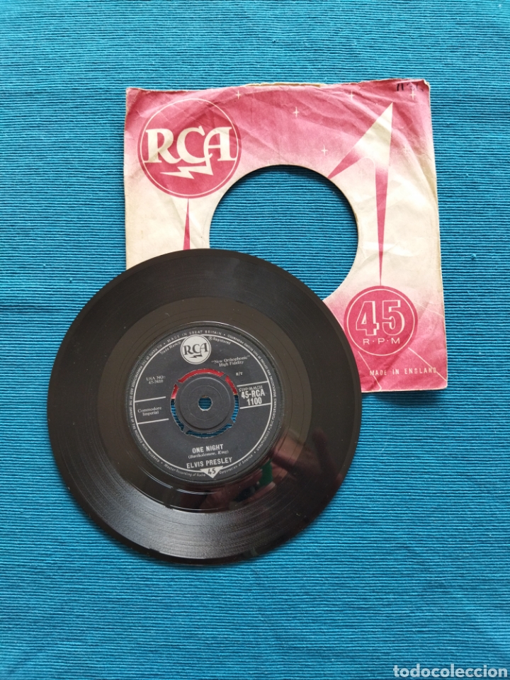 Discos de vinilo: Elvis Presley - one night-I got stung - Foto 1