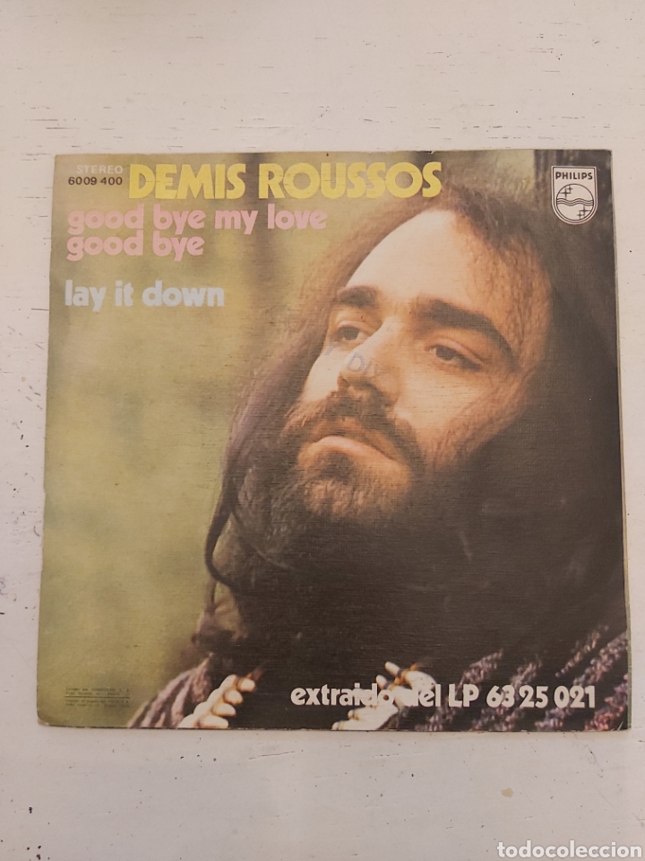 Discos de vinilo: DEMIS ROUSSOS. GOOD BYE MY LOVE. - Foto 1 - 298846078