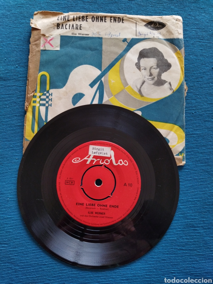 Discos de vinilo: Ilse Werner - Eine Liebe ohne Ende - Baciare - Foto 1