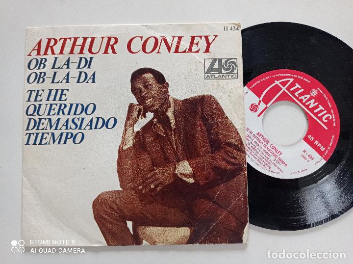 Discos de vinilo: ARTHUR CONLEY -Ob La Di Ob La Da- SINGLE ATLANTIC HISPAVOX 1968 - Foto 1