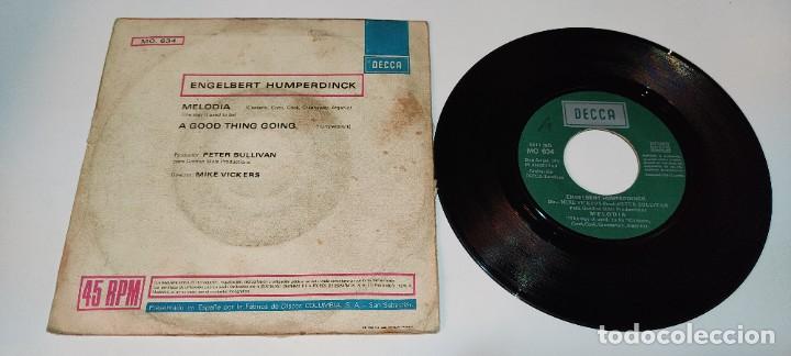 Discos de vinilo: Engelbert Humperdinck - Melod&iacute;a (7&rdquo;, Single) - Foto 2