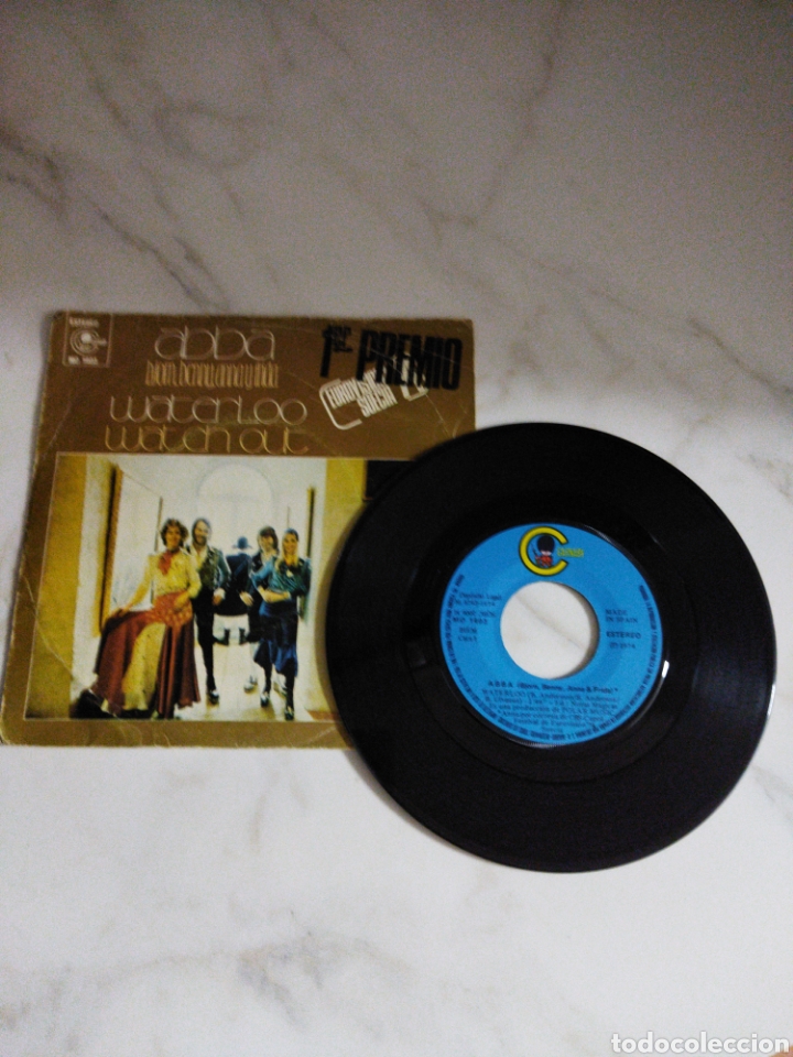 Discos de vinilo: Abba - Waterloo - Watch out - Foto 1