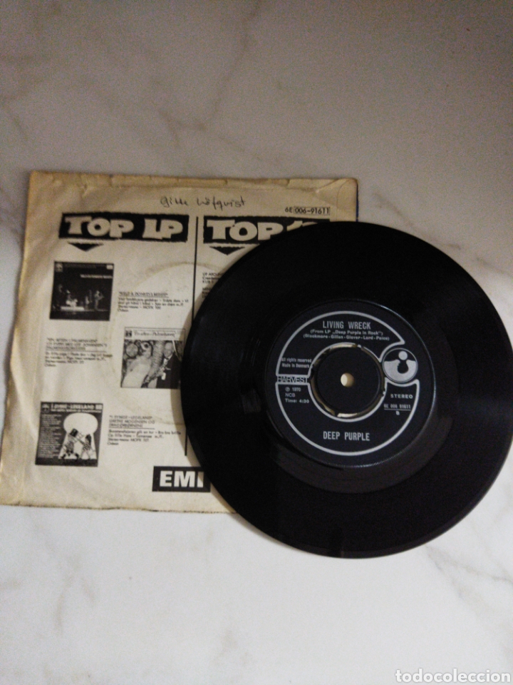 Discos de vinilo: Deep Purple - Black night - Living wreck - Foto 2