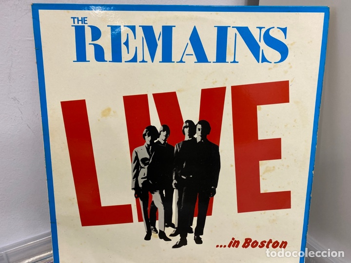 THE REMAINS - LIVE IN BOSTON (LP, ALBUM, MONO) (1983/FR) (Música - Discos - LP Vinilo - Pop - Rock Internacional de los 50 y 60)