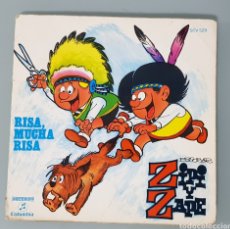 Discos de vinilo: RISA, MUCHA RISA ZIPI Y ZAPE COMIC + SINGLE 1971. Lote 298924223