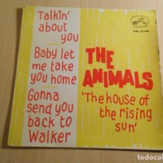 Discos de vinilo: ANIMALS, THE, EP, THE HOUSE OF THE RISING SUN + 3, AÑO 1964