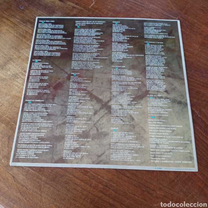 Discos de vinilo: ANA BELEN - GEMINIS 1984 CBS - Foto 3