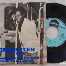 Disques de vinyle: DESMOND DEKKER & THE ACES. ISRAELITES. SINGLE ORIGINAL ESPAÑA 1969. Lote 298983648