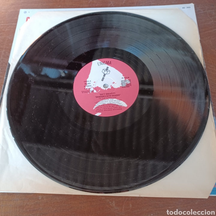 Discos de vinilo: GET SMART - SWIMMING WITH SHARKS - Foto 4