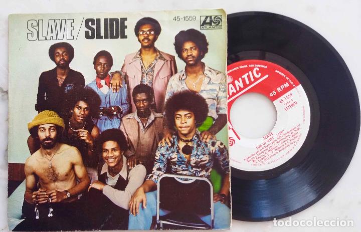 Discos de vinilo: SLAVE, SLIDE. SINGLE ESPA&Ntilde;A ORIGINAL 1977 - Foto 1