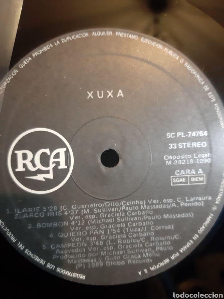 Discos de vinilo: XUXA. RCA. 1990. ESPA&Ntilde;A. C.1 - Foto 3