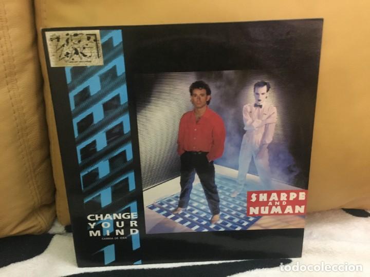 Discos de vinilo: Sharpe and numan change your mind - Foto 1
