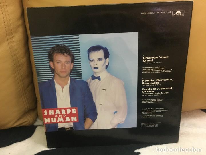 Discos de vinilo: Sharpe and numan change your mind - Foto 2