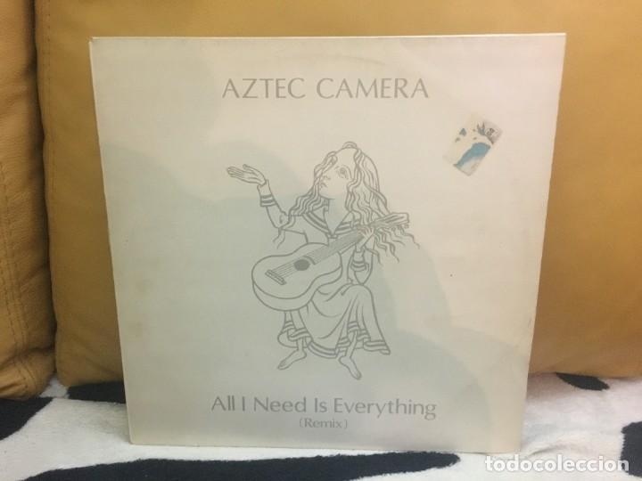 Discos de vinilo: Aztec camera all I need is everything remix - Foto 1
