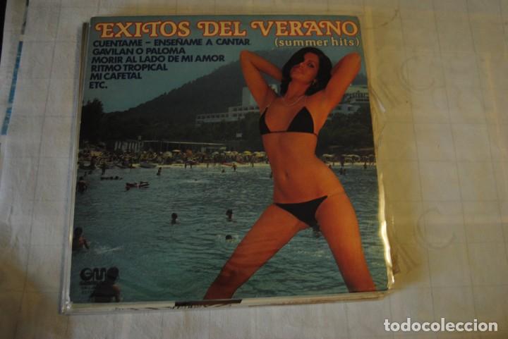 Discos de vinilo: Exitos del verano. gramusic 1977 lp. sexy cover - Foto 1