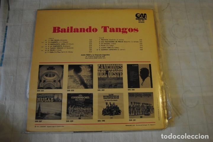 Discos de vinilo: bailando tango. gramusic 1974 lp - Foto 2