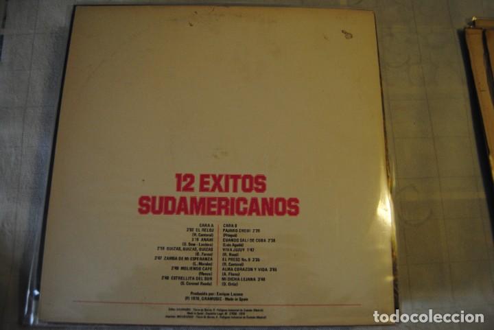 Discos de vinilo: 12 exitos sudamericanos. gramusic 1976 lp - Foto 2