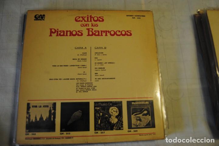 Discos de vinilo: exitos con los pianos barrocos. gramusic lp. raro - Foto 2