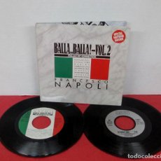 Discos de vinilo: FRANCESCO NAPOLI - BALLA BALLA VOL.2 - SINGLE - SPECIAL SOUVENIR EDITION - BCM RECORDS - N MINT. Lote 299117913