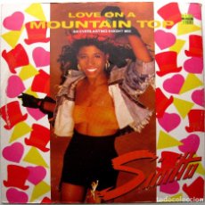 Discos de vinilo: SINITTA - LOVE ON A MOUNTAIN TOP (AN EVERLASTING KNIGHT MIX) - MAXI FANFARE RECORDS 1989 UK BPY. Lote 299143868