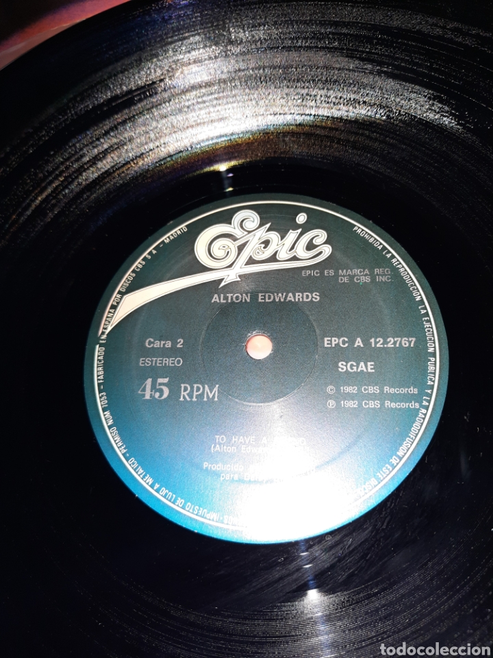 Discos de vinilo: Alton Edwards - shining light - Foto 3