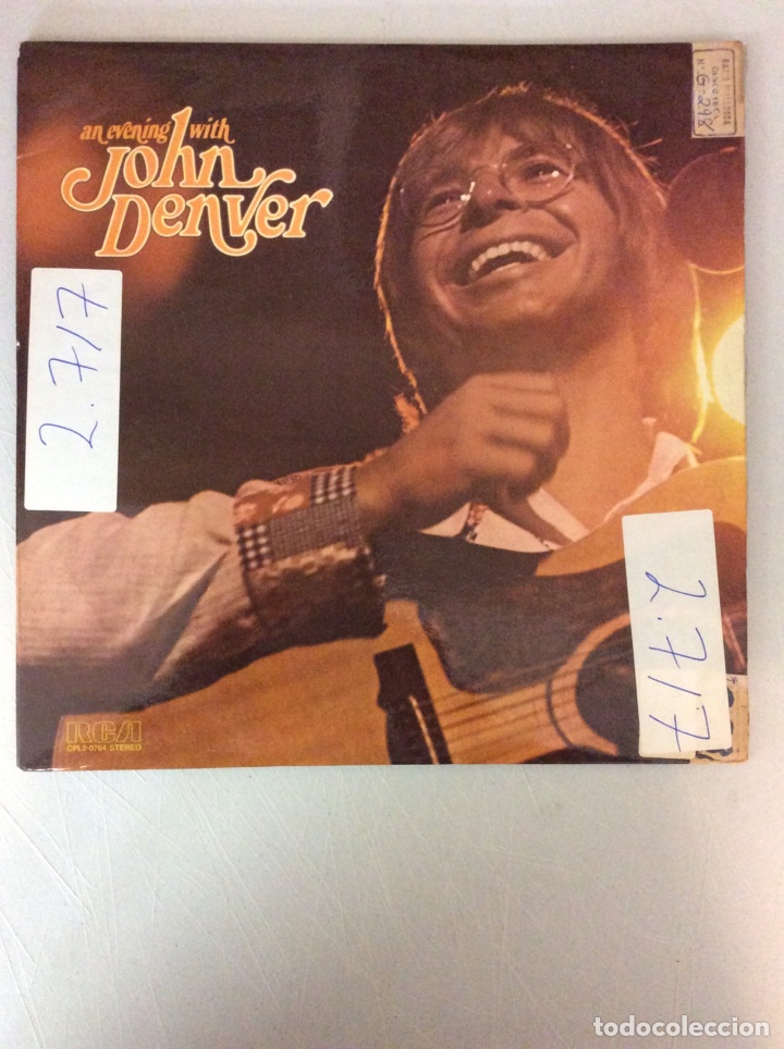 Discos de vinilo: An evening with John Denver. Doble LP. Dos discos. - Foto 1