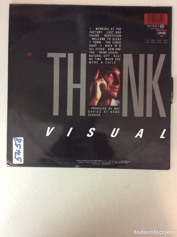 Discos de vinilo: The Kinks. Think Visual - Foto 2