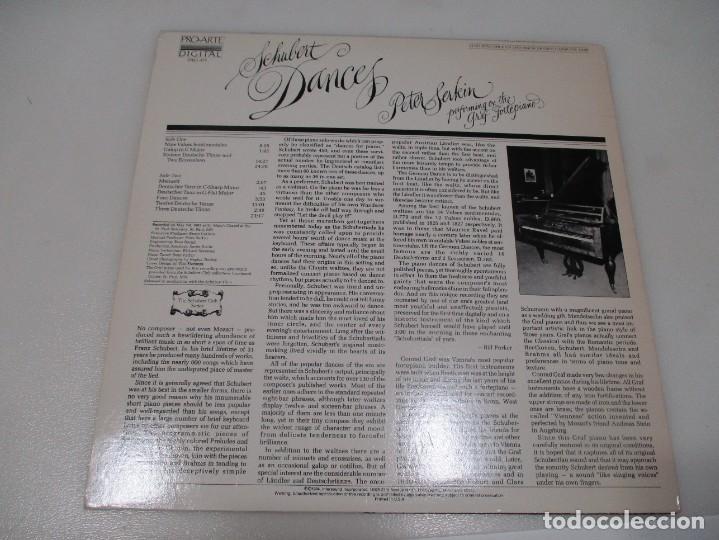 Discos de vinilo: SCHUBERT Dances Peter Serkin DI200 - Foto 2
