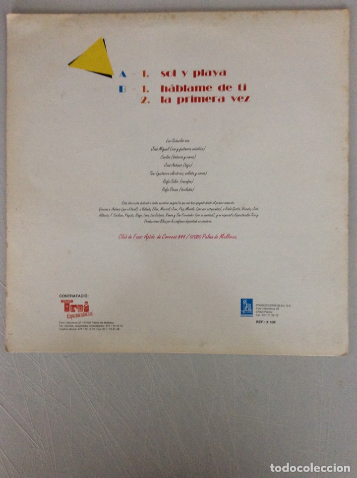 Discos de vinilo: Los Se&ntilde;uelos. Sol y playa. - Foto 2