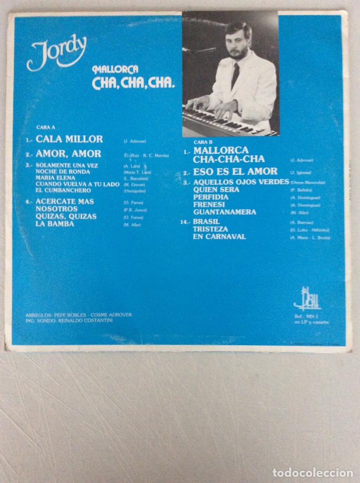 Discos de vinilo: Jordy. Mallorca cha, cha, cha. - Foto 2