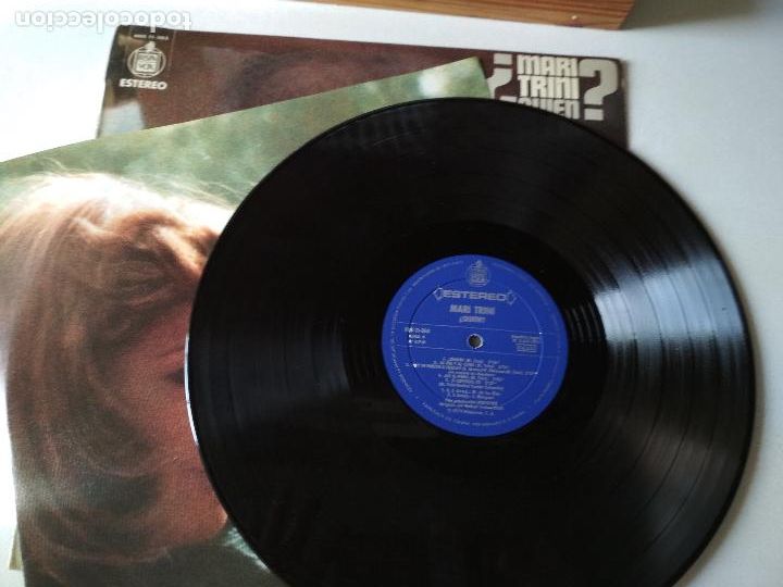 Discos de vinilo: MARI TRINI, QUIEN, 1974 - Foto 2