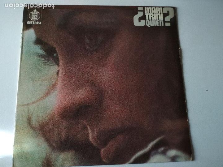 Discos de vinilo: MARI TRINI, QUIEN, 1974 - Foto 1