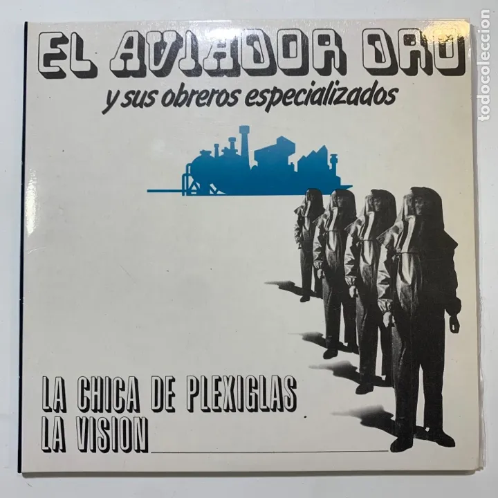 Single ep gatefold El aviador dro y sus obreros especializados la chica de plexiglás vision del 2005