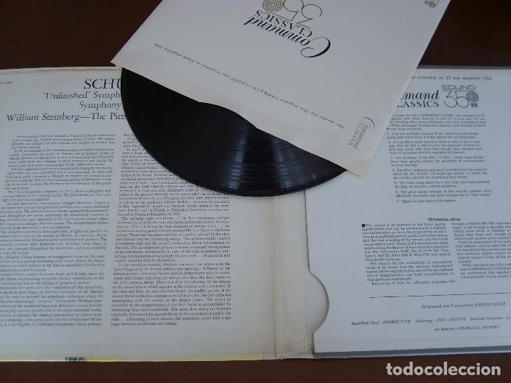 Discos de vinilo: LP VINILO SCHUBERT UNFINISHED SYMPHONY n&ordm; 8 - Foto 2