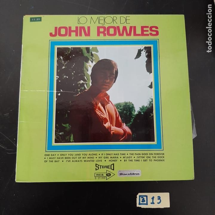 Discos de vinilo: Lo mejor de John Rowles - Foto 1