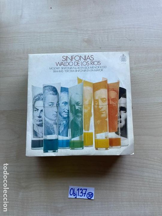 Discos de vinilo: Sinfon&iacute;a Waldo de los r&iacute;os - Foto 1