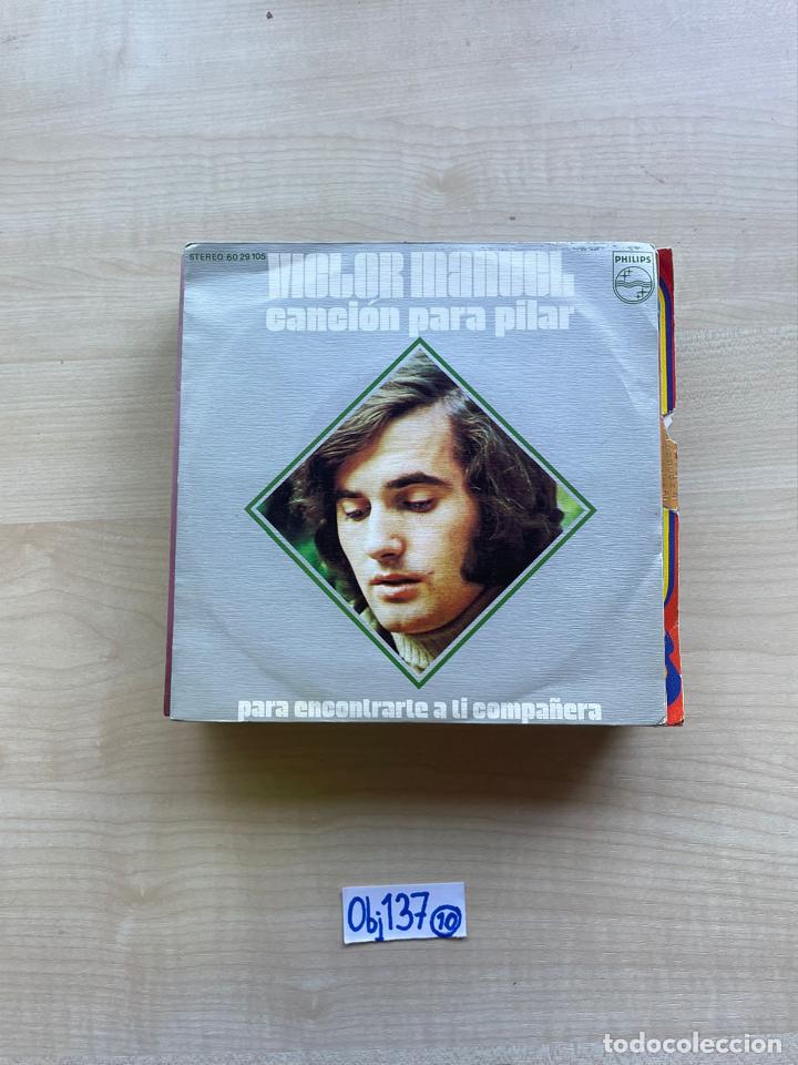 Discos de vinilo: V&iacute;ctor Manuel - Foto 1