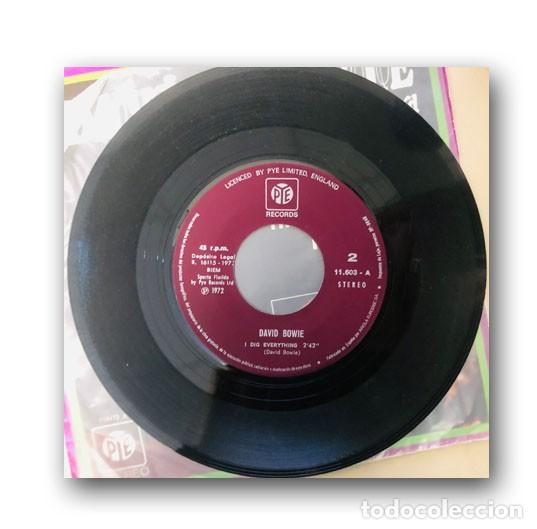 Discos de vinilo: David Bowie and The Lower Third - Cant Help Thinking About Me / I Dig Everything - Foto 3