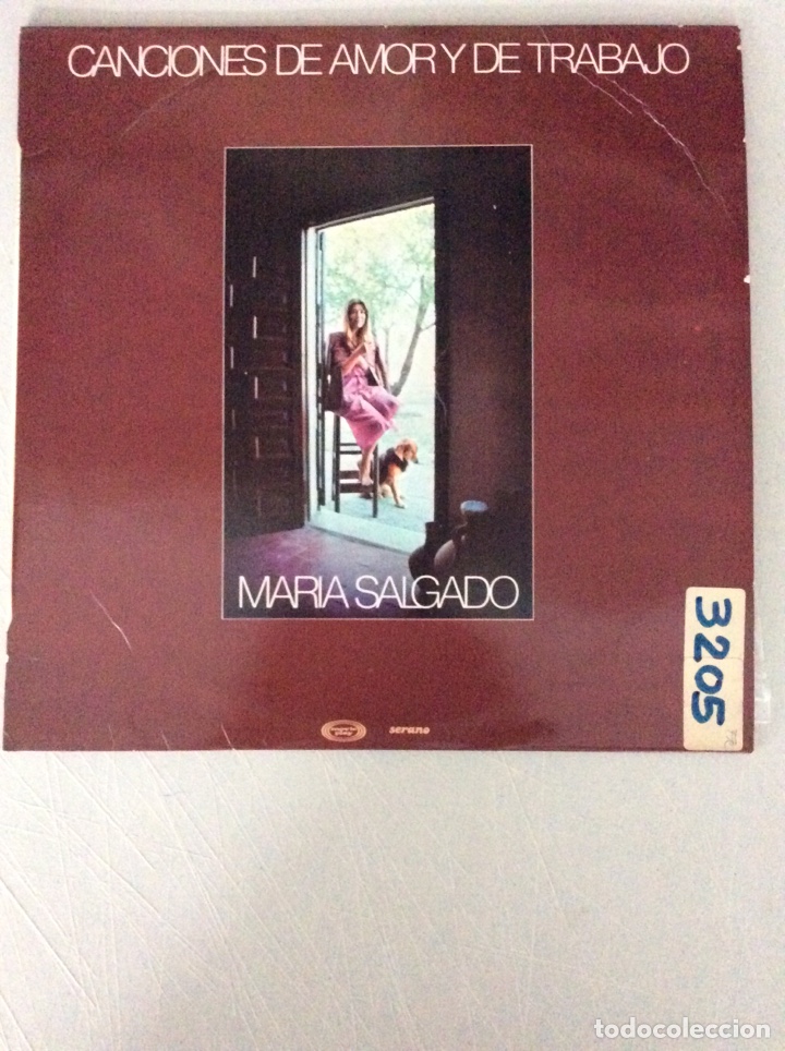 Discos de vinil: Canciones de amor y trabajo. Mar&iacute;a Salgado