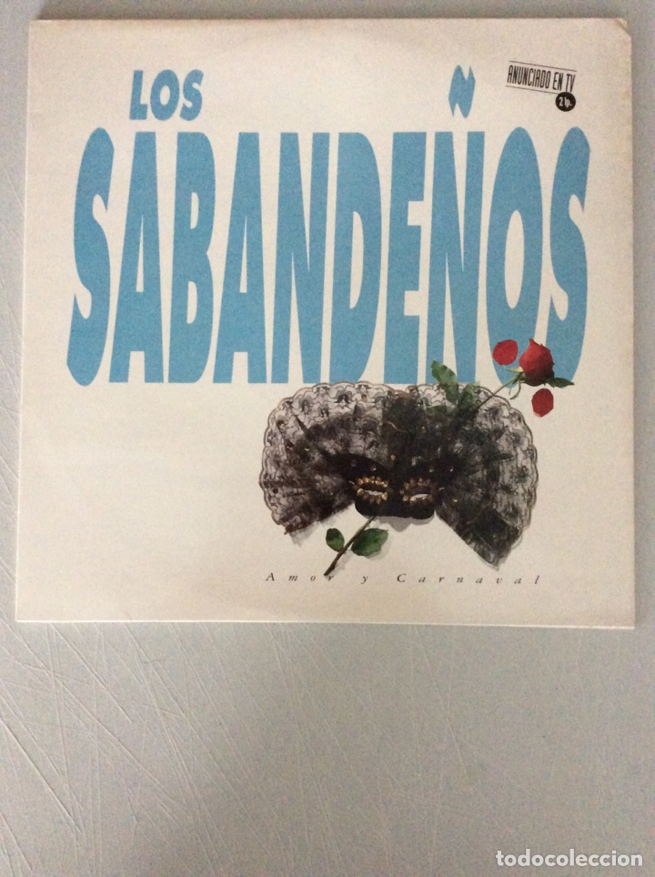 Discos de vinilo: Los Sabande&ntilde;os. Amor y carnaval. Doble LP. Dos discos. - Foto 1