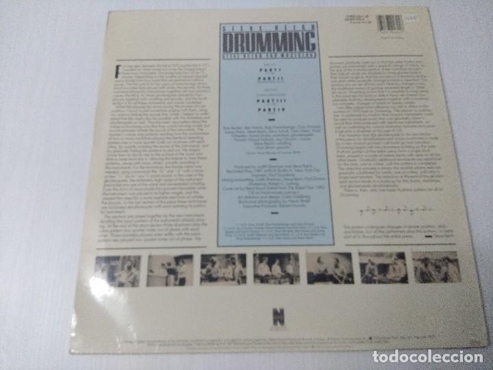 Discos de vinilo: STEVE REICH/DRUMMING/VINILO. - Foto 3