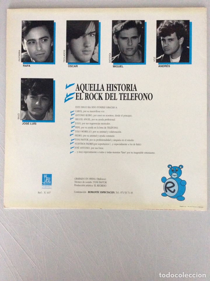 Discos de vinilo: El Regreso. Aquella historia. - Foto 2