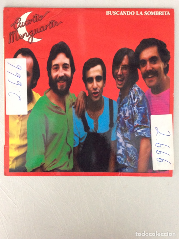 Discos de vinilo: Cuarto Menguante. Buscando la sombrita - Foto 1