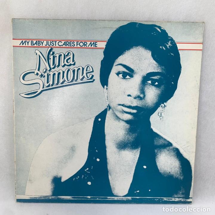 MAXI SINGLE NINA SIMONE - MY BABY JUST CARES FOR ME - ESPAÑA - AÑO 1987 (Música - Discos de Vinilo - Maxi Singles - Jazz, Jazz-Rock, Blues y R&B)