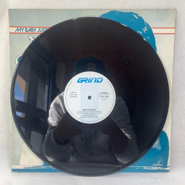 Discos de vinilo: MAXI SINGLE NINA SIMONE - MY BABY JUST CARES FOR ME - ESPAÑA - AÑO 1987 - Foto 3 - 299474068