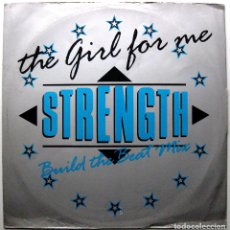 Discos de vinilo: STRENGTH - THE GIRL FOR ME - MAXI ARISTA 1988 UK BPY