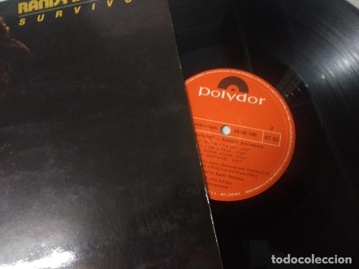 Discos de vinilo: RANDY BACHMAN/SURVIVOR/VINILO GATEFOLD. - Foto 3