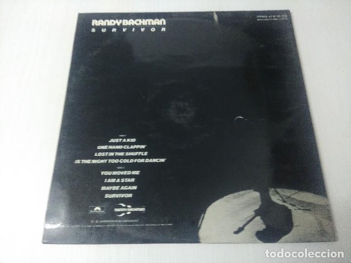 Discos de vinilo: RANDY BACHMAN/SURVIVOR/VINILO GATEFOLD. - Foto 4