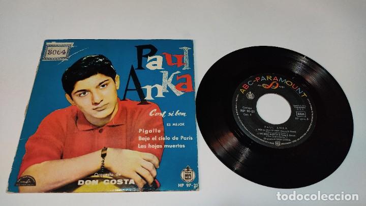 Discos de vinilo: Paul Anka - Cest Si Bon = Es Mejor (7&rdquo;, Single) - Foto 1